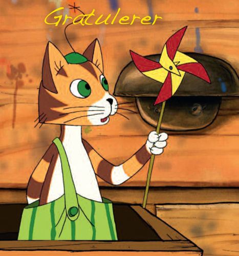 Gubben og Katten - Gratulerer