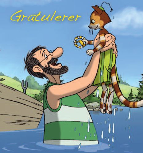 Gubben og Katten - Gratulerer