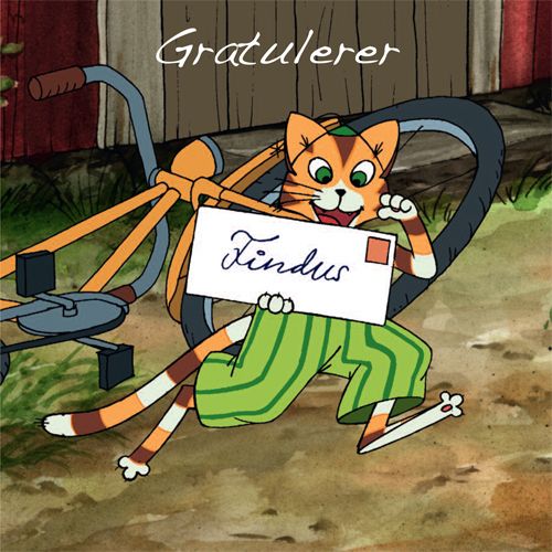 Gubben og Katten - Store Doble 16x16