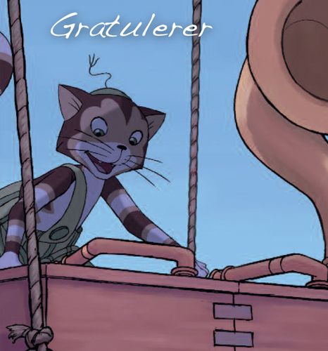 Gubben og Katten - Gratulerer