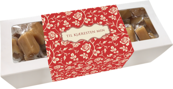 Karamell Norsk Tekst "Til kjæresten min"