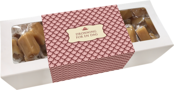 Karamell Norsk Tekst "Dronning for en dag"