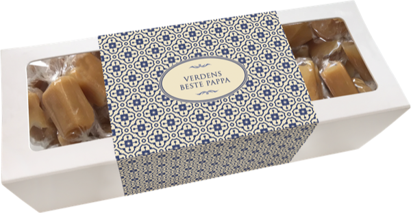 Karamell Norsk Tekst "Verdens beste pappa"