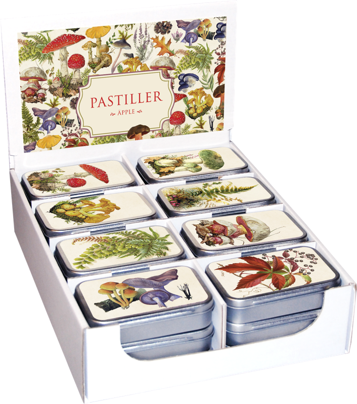 Pastiller i metallboks 24-pakk