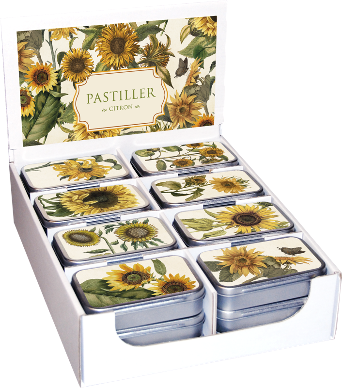 Pastiller i metallboks 24-pakk