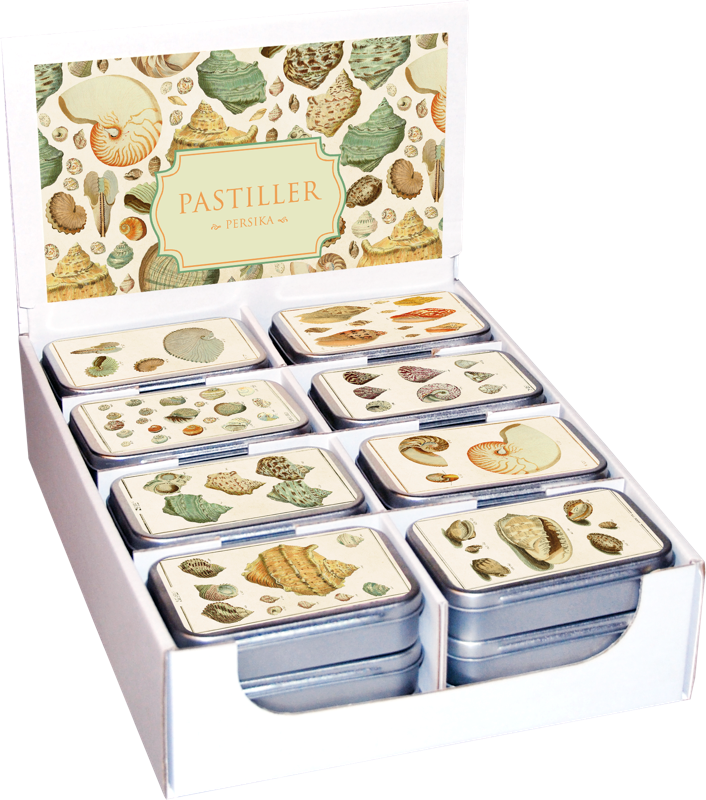 Pastiller i metallboks 24-pakk