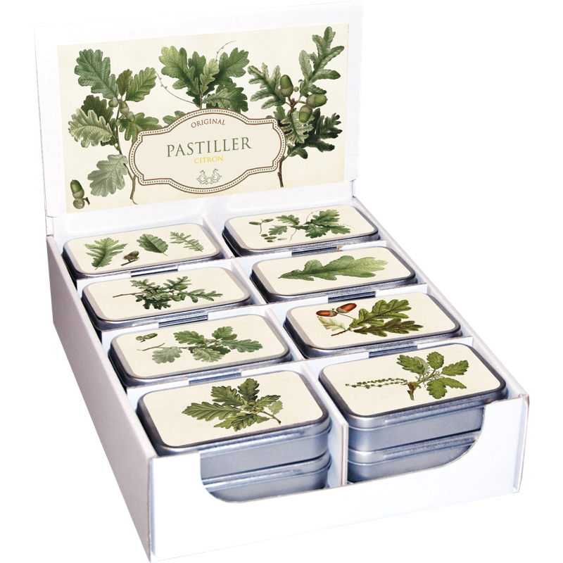 Pastiller i metallboks 24-pakk