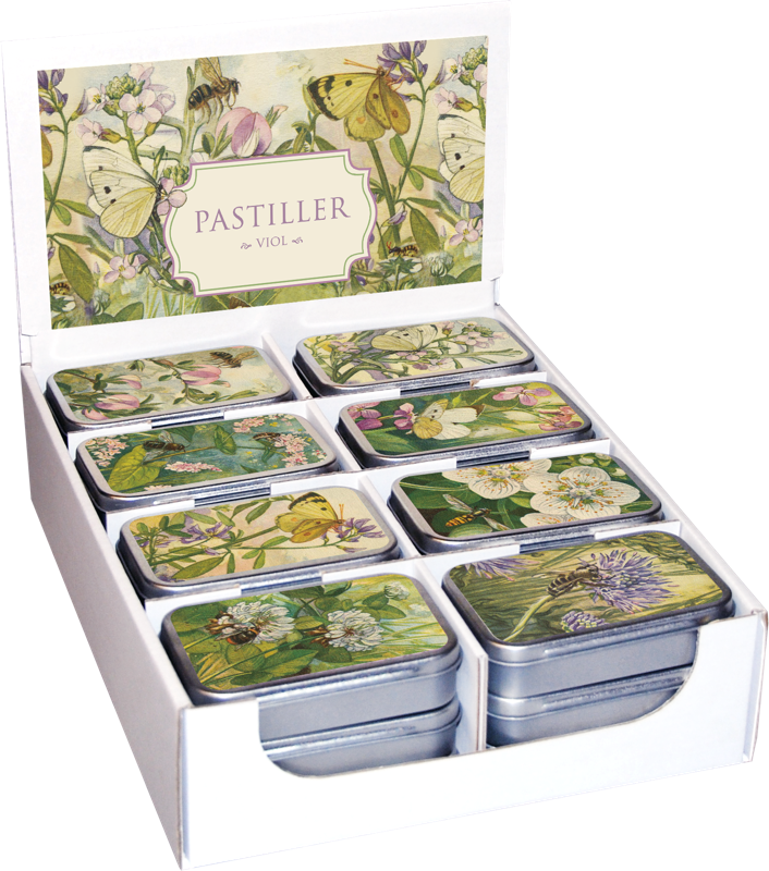 Pastiller i metallboks 24-pakk