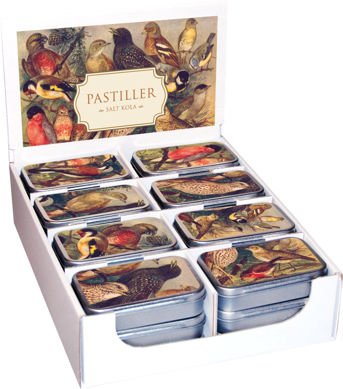 Pastiller i metallboks 24-pakk