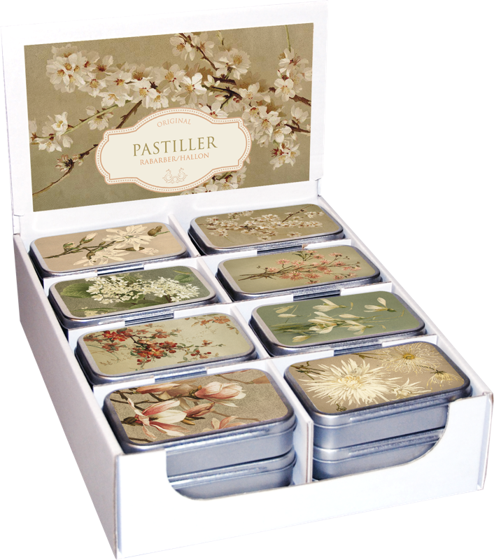 pastiller i metallboks 24-pakk