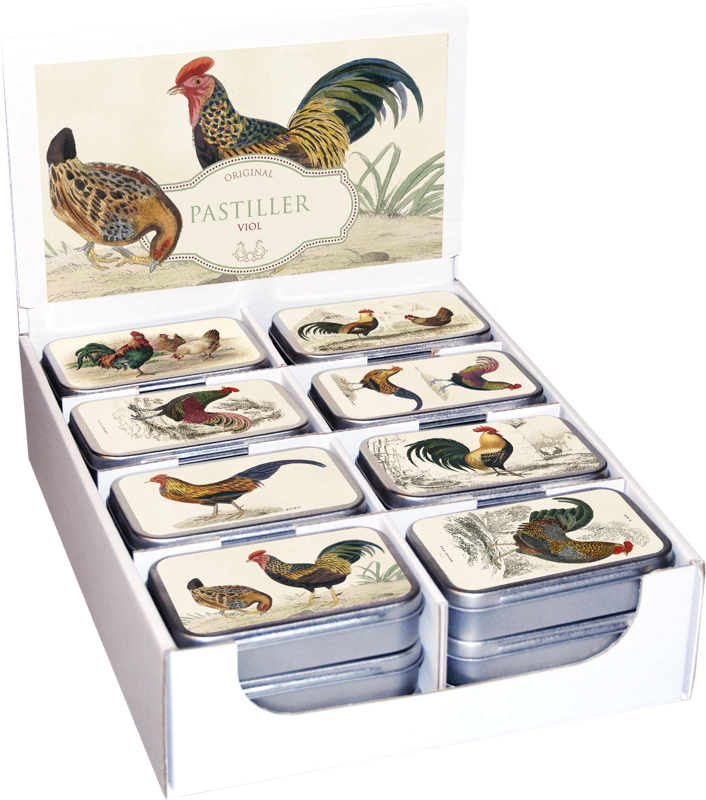 pastiller i metallboks 24-pakk