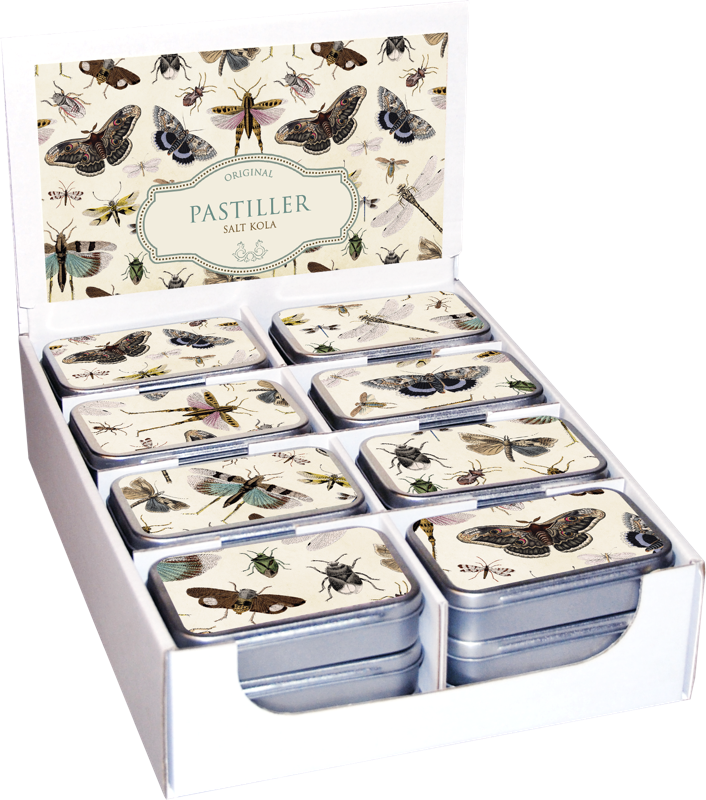 pastiller i metallboks 24-pakk