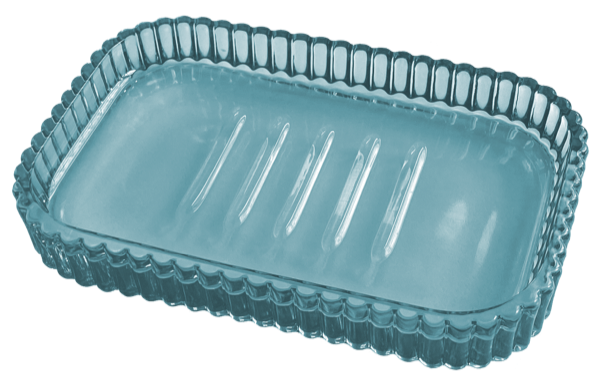 Såpefat av glass