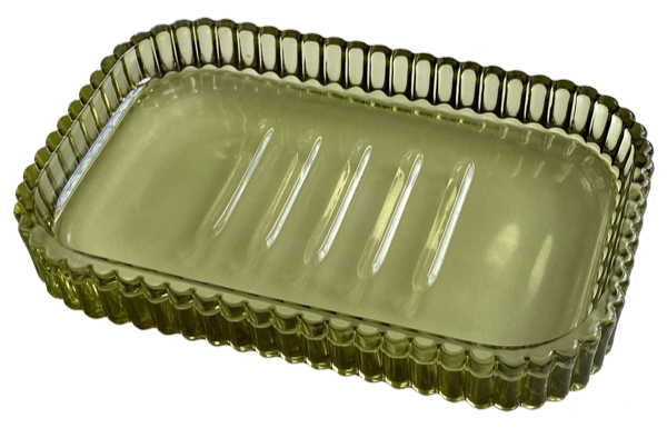 Såpefat av glass