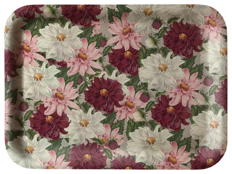 Tebrett av tre 27x20 cm