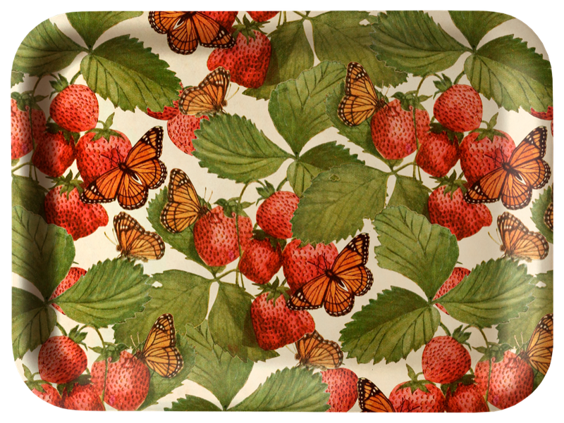 Tebrett av tre 27x20 cm