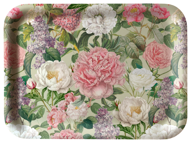 Tebrett av tre 27x20 cm