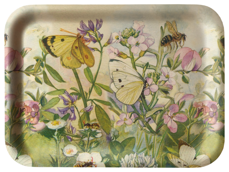 Tebrett av tre 27x20 cm