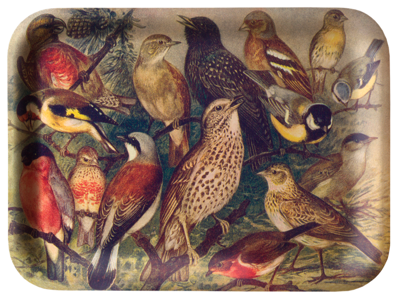 Tebrett av tre 27x20 cm