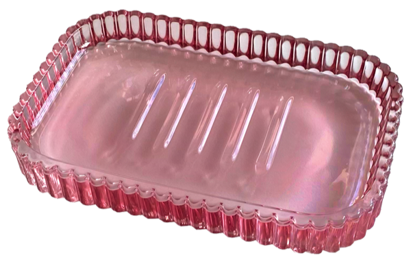 Såpefat av glass