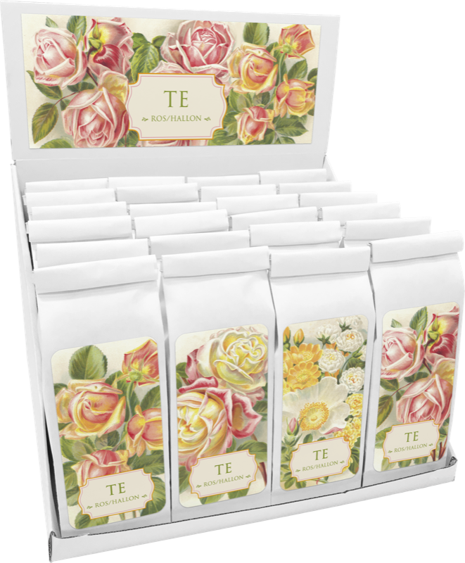 Te med Rose Bringebær 24-pakk