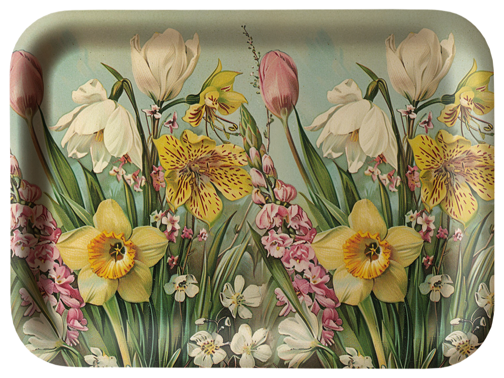 Tebrett av tre 27x20 cm