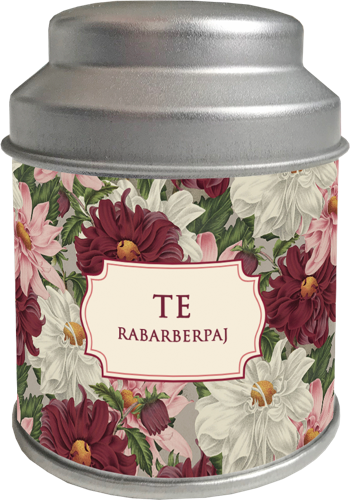 Te 12-pakk Rabarbra pai