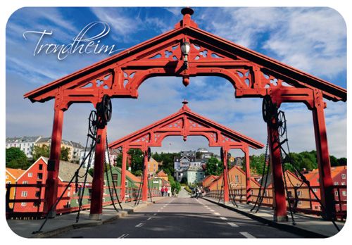 Kj�leskapsmagnet Trondheim