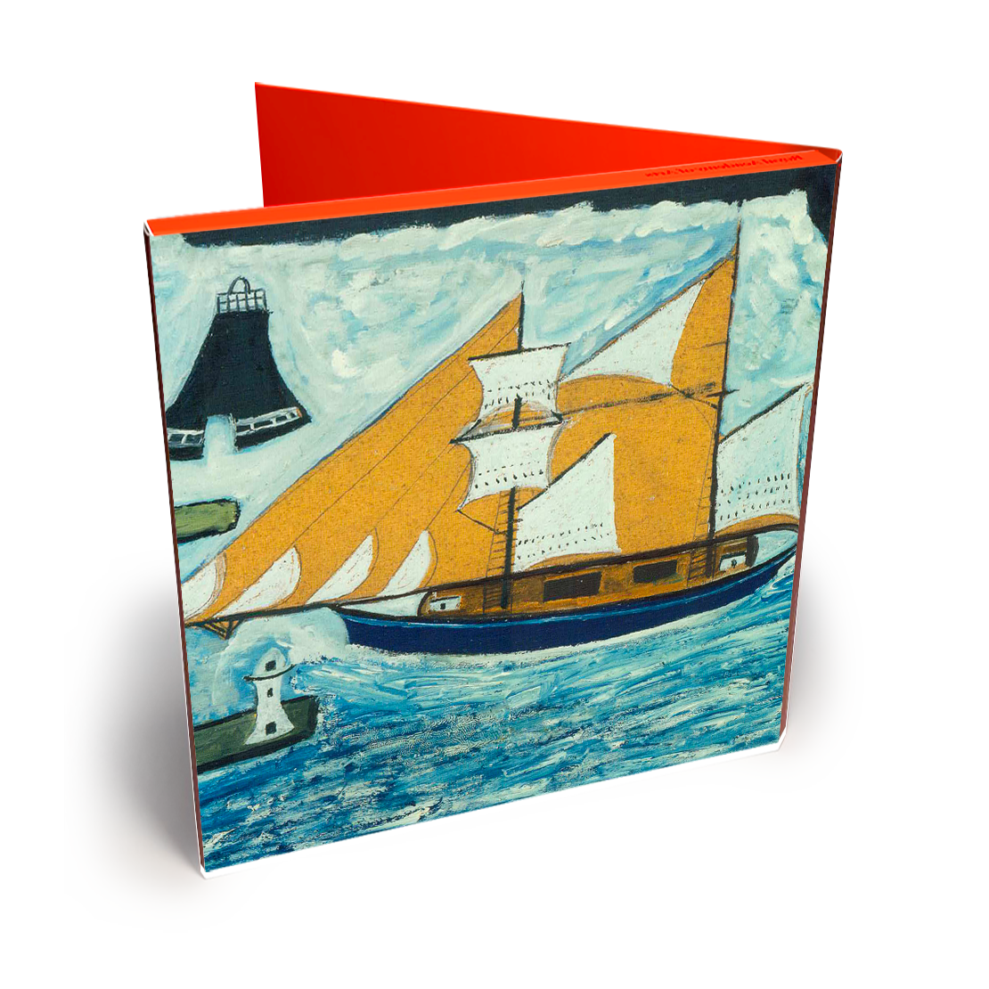 Kortmappe med 6 kunstkort