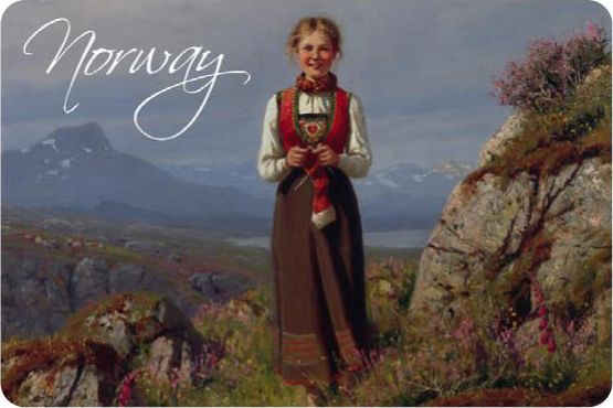 Kj�leskapsmagnet Norway