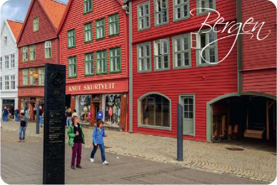 Kj�leskapsmagnet Bergen