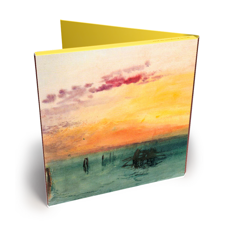 Kortmappe med 6 kunstkort