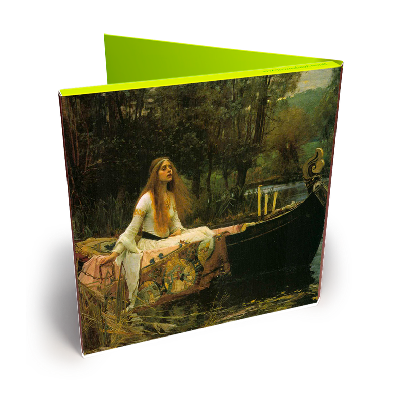 Kortmappe med 6 kunstkort