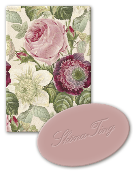 Vegansk Gjestesåpe 24 pakk  Rose