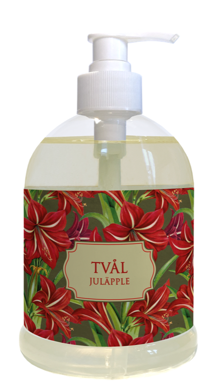 Såpe pumpeflaske 6-pakk Juleeple