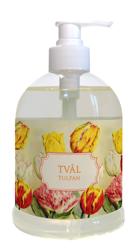 Såpe pumpeflaske 6-pakk Tulipan