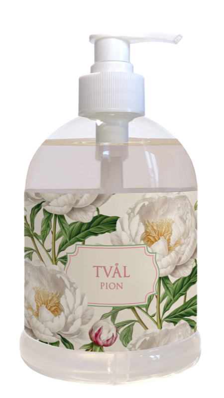 Såpe pumpeflaske 6-pakk Rose