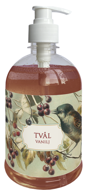 Såpe pumpeflaske 6-pakk Vanilje
