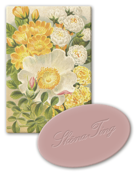 Vegansk Gjestesåpe 24 pakk Rose