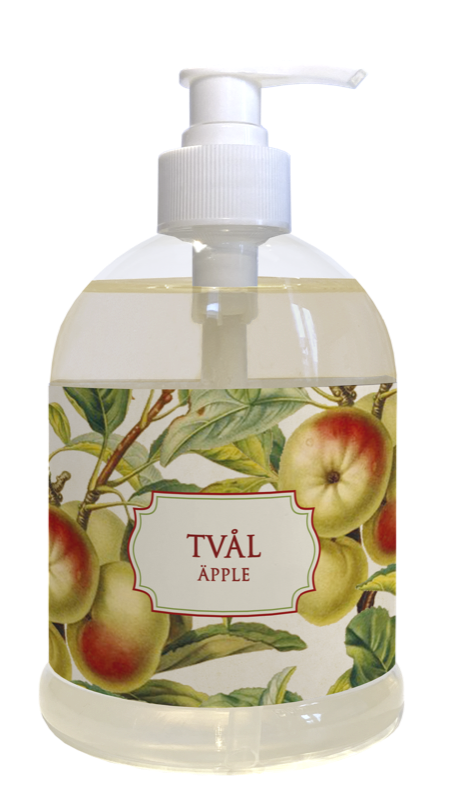 Såpe pumpeflaske 6-pakk Eple