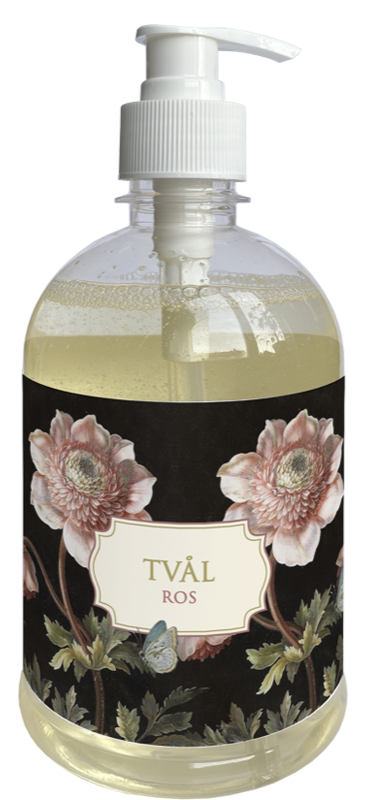 Såpe pumpeflaske 6-pakk Rose