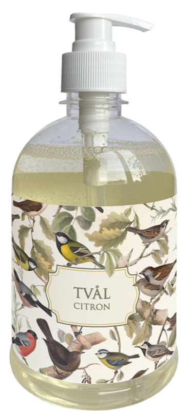 Såpe pumpeflaske 6-pakk Sitron
