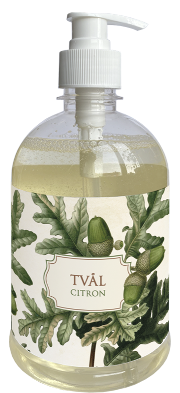 Såpe pumpeflaske 6-pakk Sitron