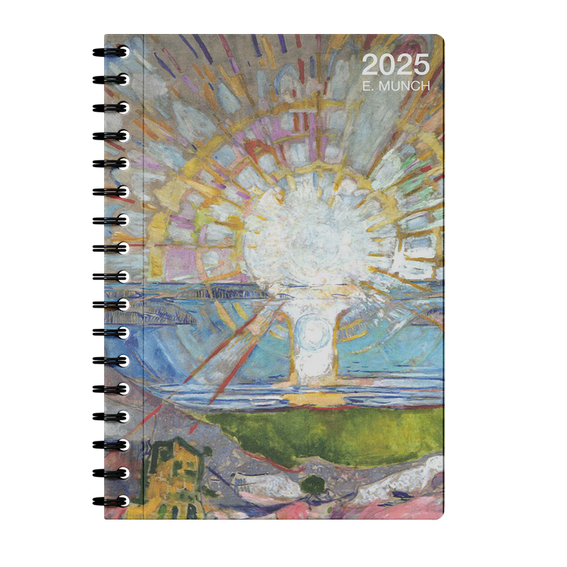 A5 Kalenderbok Munch 2025