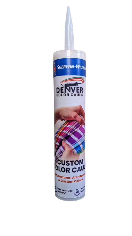 Tube of Sherwin Williams Color Caulk Tube of Sherwin Williams Color Caulk