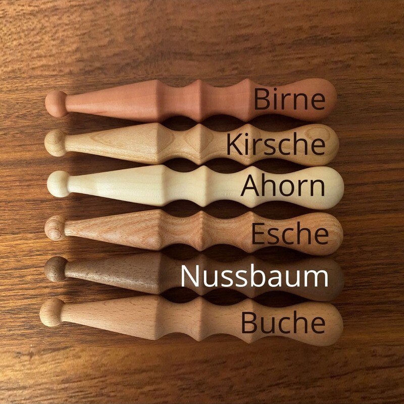 Massagestäbe aus Holz