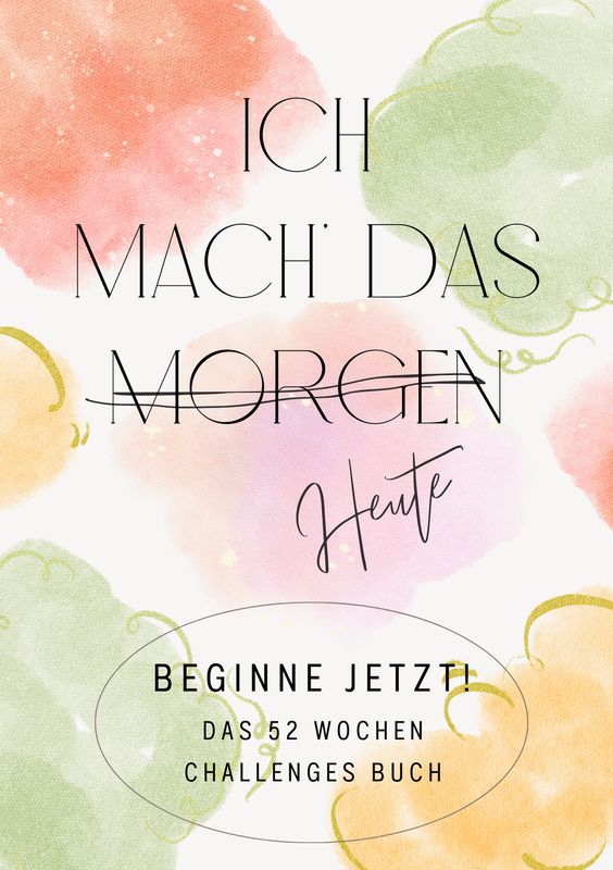 Buch: 52 Wochen Challenge