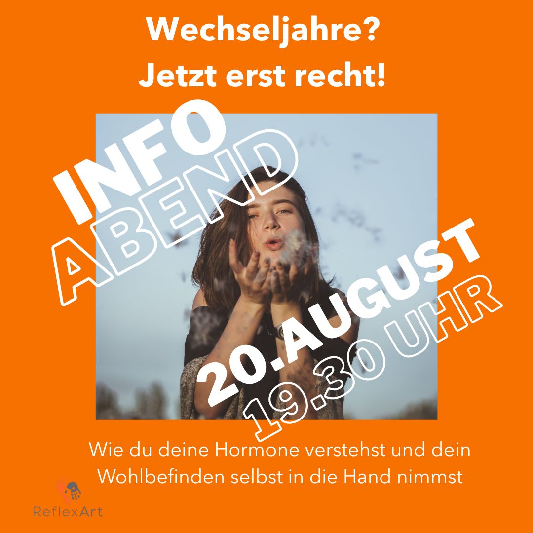 Online Info Abend – Wechseljahre? Jetzt erst recht!