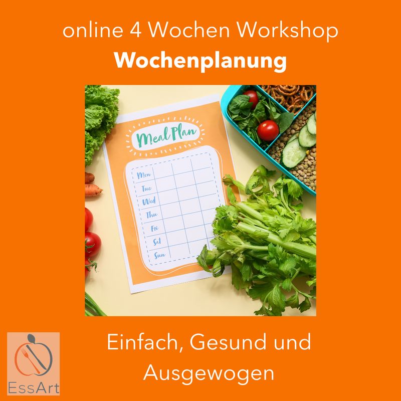 Online 4-Wochen Workshop: Menüplan für alle Lebenslagen