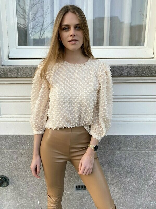 Phoebe Top Beige